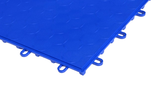 Dynotile Interlocking Garage Floor Tiles Artic blue tile 2