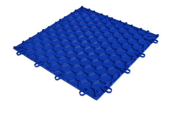 Dynotile Interlocking Garage Floor Tiles Artic blue tile inv