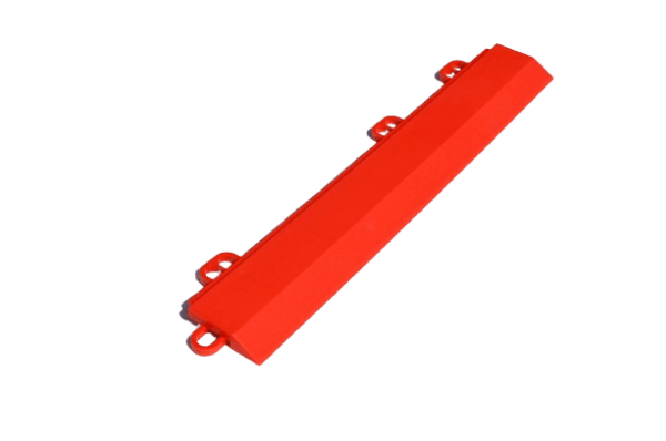 Dynotile Interlocking Garage Floor Tiles Matador Red Edge 2