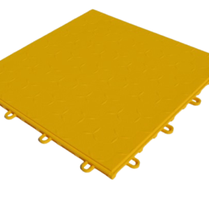 Dynotile Interlocking Garage Floor Tiles corona yellow tile 1