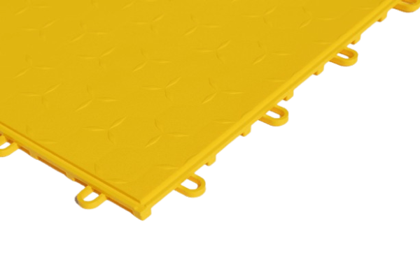 Dynotile Interlocking Garage Floor Tiles corona yellow tile 2