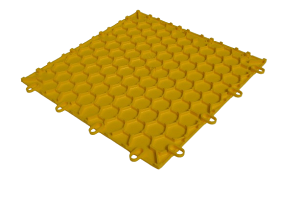 Dynotile Interlocking Garage Floor Tiles corona yellow tile inv