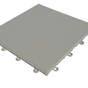 Dynotile Interlocking Garage Floor Tiles ice white 1