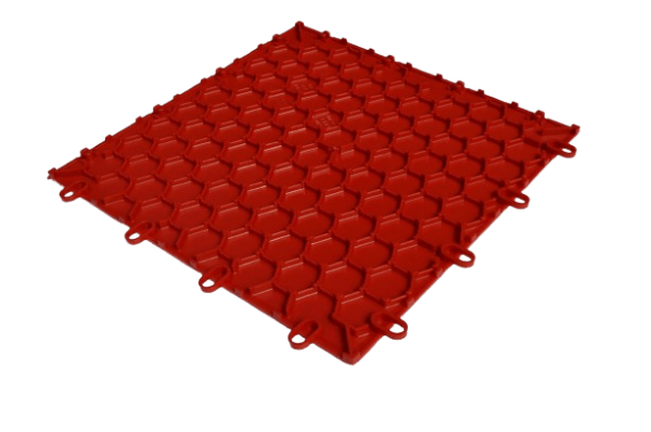 Dynotile Interlocking Garage Floor Tiles matador red inv