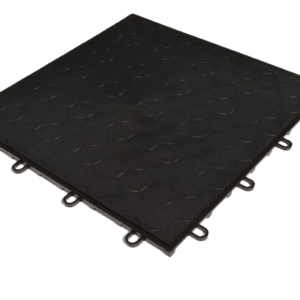 Dynotile Interlocking Garage Floor Tiles obsidian black 1