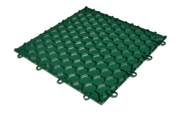 Dynotile Interlocking Garage Floor Tiles racing green inv
