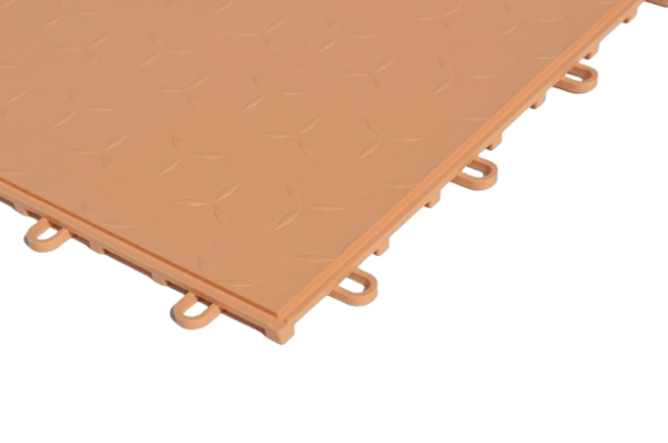 Dynotile Interlocking Garage Floor Tiles sahara beige 2