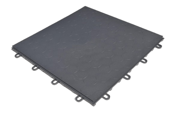 Dynotile Interlocking Garage Floor Tiles slate grey 1