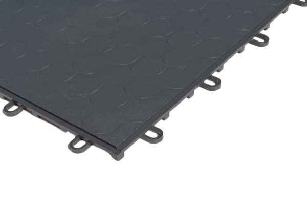 Dynotile Interlocking Garage Floor Tiles slate grey 2