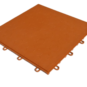 Dynotile Interlocking Garage Floor Tiles toffee brown 1