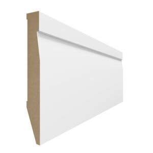 Dynotile Evera 801 MDF Skirting White