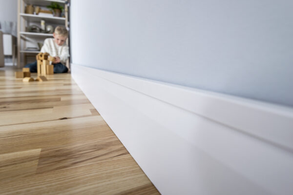 Dynotile Evera 801 MDF Skirting White