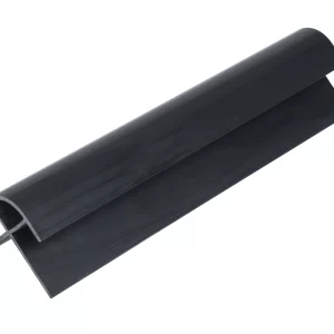 10mm black external corner